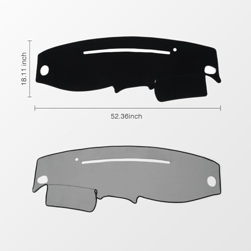 KUST Dash Cover Mat for Ford Ranger 1995-2011/Ford Explorer 1995-2001/Mazda - Image 2