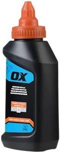 OX Orange Chalk Line Powder 8oz by OXTools