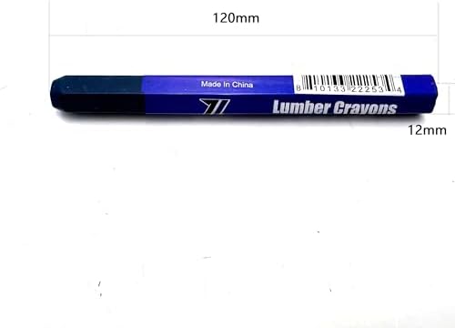 Zeluga 4.7in. x 0.47in. Hex Shape Industrial Lumber Marking Crayons - Image 5