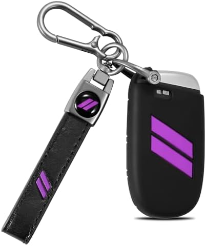 for Dodge Key Fob Cover with Keychain by REMOCH