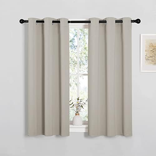 NICETOWN Natural Room Darkening Curtains by NICETOWN