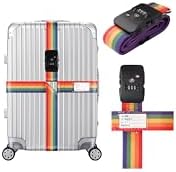 TSA Approved Luggage Straps by Linpr