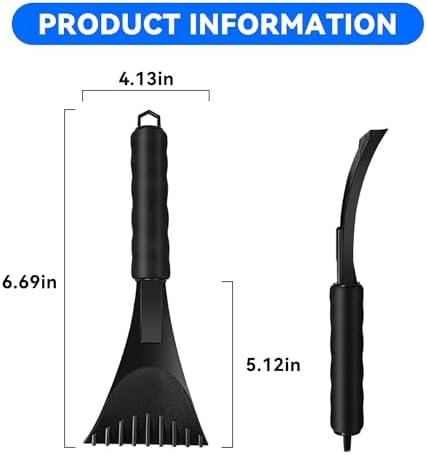Windshield Ice Scraper with Foam Handle - Image 2
