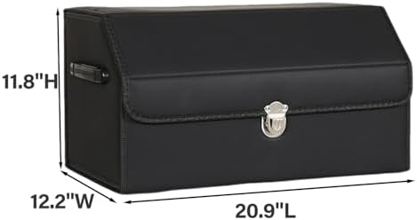 Car Trunk Organizer Leather Storage Box - Image 2