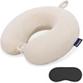Memory Foam Neck Pillow, Travel Neck Pillow by Gosider