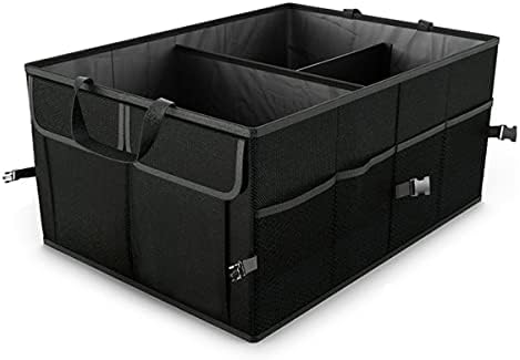 8sanlione Car Trunk Organizer, 3 Compartments, 7 Storage Areas by 8sanlione