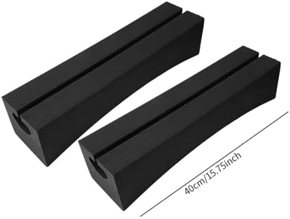 2 Pieces Car Top Kayak Carrier Kit Roof Rack Pads Soft Racks Deluxe Carrier EVA - Image 2