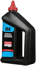 OX Red Chalk Line Powder 2.5lb by OXTools