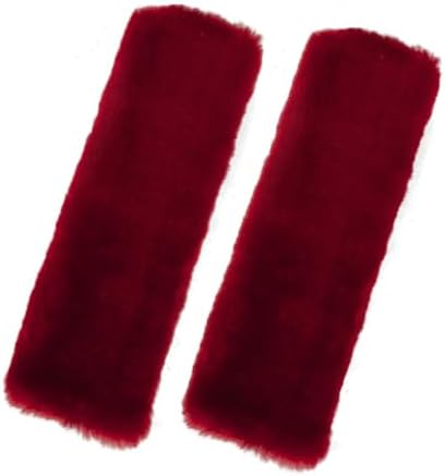 Andalus Genuine Sheepskin Car Seat Belt Cover Pad – Soft Fuzzy, Comfy Fluffy by AndalusBrand