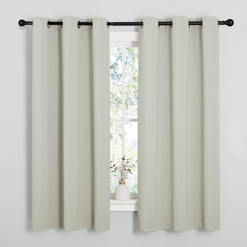 NICETOWN Bone White Room Darkening Curtains by NICETOWN
