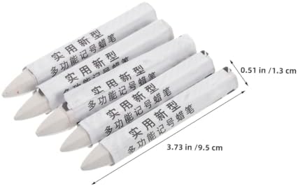 12pcs White Wax Tire Marking Crayons - Image 2