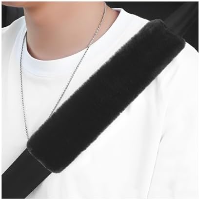Yourkar 4 PCS Car Seat Belt Cover, Soft Auto Seatbelt Protector by Unknown