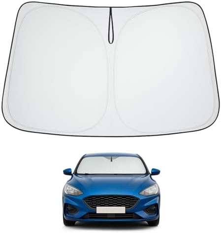 Proadsy Custom Fit 2012-2018 Ford Focus Windshield Sun Shade, Blocks Heat by Proadsy