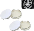 Tesnaao 4 PCS Car Wheel Hub Center Cap, 2.36" x 2.2" ABS Wheel Hub Modification by Tesnaao