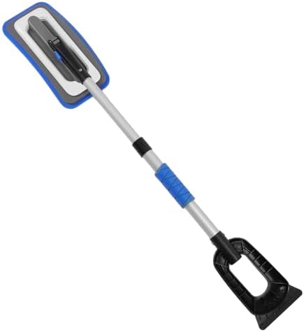 Heavy - Duty Aluminum Ice Scraper Snow Brush, Efficient Snow Removal Kit - Image 4