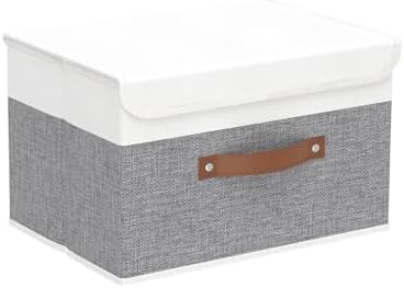 Yawinhe Collapsible Storage Boxes, 10.2x7.9x6.7in by Yawinhe