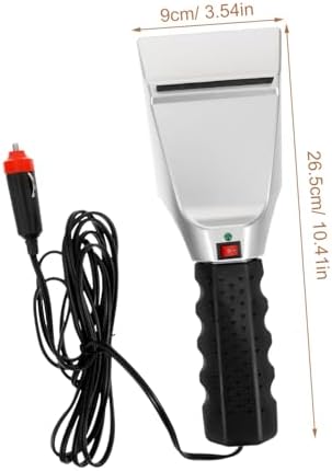 Electric Car Snow Removal Tool Heated Ice Scraper Brush Winter Deicing Shovel - Image 2