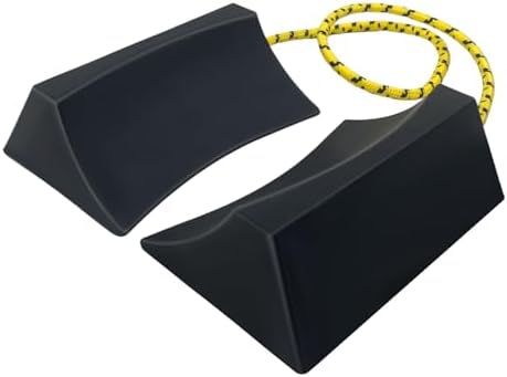 ROBLOCK Upgrade Wheel Chocks for Lightweight Travel Trailer Light Truck Car by ROBLOCK