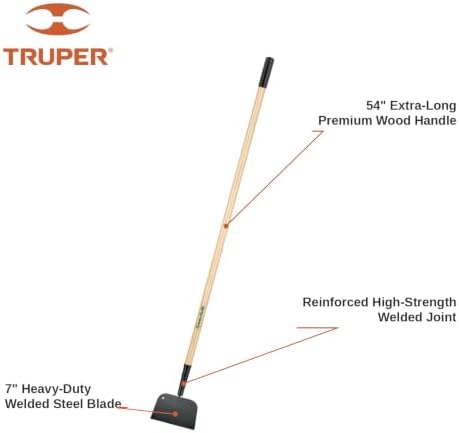 Truper TruTough 7" Sidewalk and Ice Scraper Shovel - Image 2