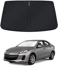 KUST Windshield Sun Shade for 2010–2013 Mazda 3 Window Accessories Shade Sun by KUST