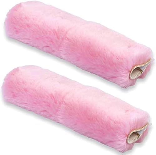 Andalus Genuine Sheepskin Car Seat Belt Cover Pad – Soft Fuzzy, Comfy Fluffy by AndalusBrand