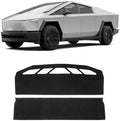 KUST Black Dash Cover for Tesla Cybertruck 2024 2025 2026 Polyester Dashboard by KUST