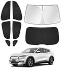 Canvcle Window Shades for 2021-2026 Ford Mustang Mach-E Accessories Windshield by Canvcle