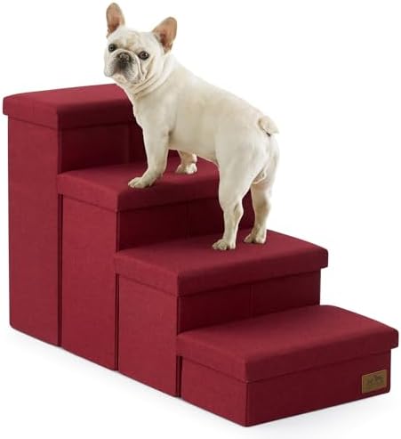COZY KISS Dog Stairs with Storage by COZYKISS