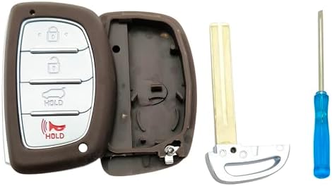 4 Button Replacement Key Fob Cover fit by vurbemes