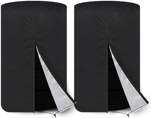 KALINCO Large Tire Cover, Waterproof Tire Storage Bag, Dust-Proof Seasonal Tire by KALINCO