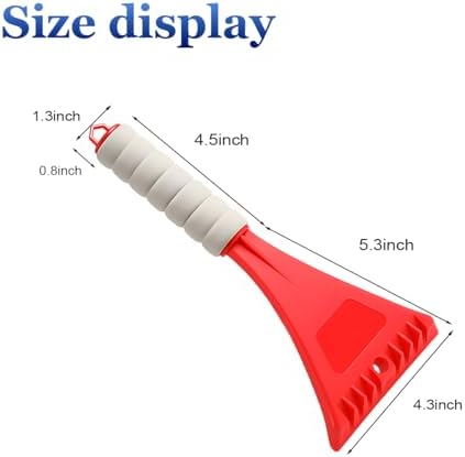LCE Scraper for Car Windshield, Automotive Window Frost Shovel Cleaning Tool - Image 2
