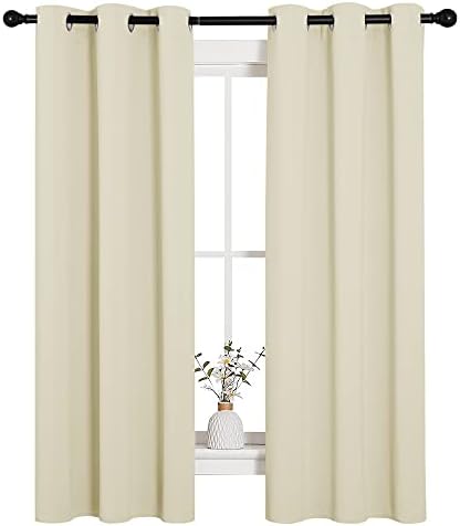 NICETOWN Kitchen Curtains, Short Curtains, 1 Pair - Image 2