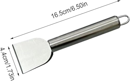 Kitchen Fume Shovel, Stainless Steel Ice Remover, Freezer Ice Scraper, Portable - Image 2