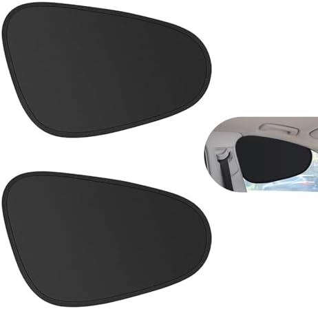 Shakas 2 PCS Side Window Shade, Heat-Insulating Sun-Proof Sight Protection Plate by Unknown
