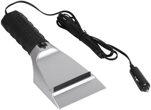 AMONIDA 12V Auto Heated Snow Shovel, Electric Ice Scraper - Image 6