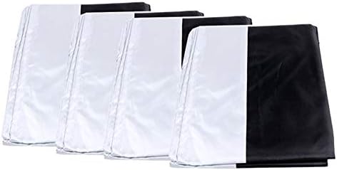 Car Black Sliver 13-19'', 17-22'' Spare Tire Tyre Wheel Cover Bag - Image 4