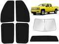 KUST Car Window Shades for Chevrolet Silverado 1500 2014-2017 2018 2019 by KUST