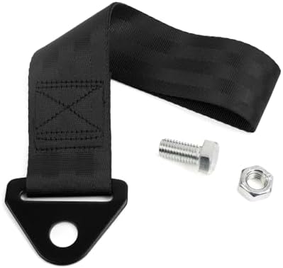 RASTP Racing Tow Strap for Front or Rear Bumper - Image 4