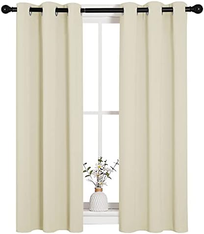 NICETOWN Room Darkening Short Curtain Panels - Image 2