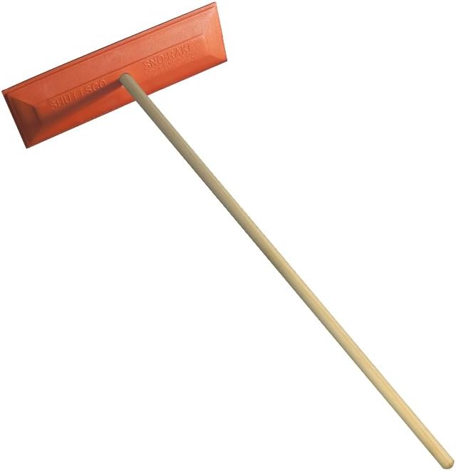 Snow Rake 18" Commercial Duty Snow Broom by Unknown