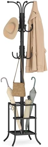 SONGMICS Metal Coat Rack Freestanding, by SONGMICSbySONGMICSHOME