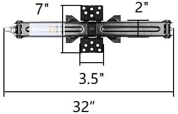 South Bend Component 30 Inch 5000lbs Trailer Scissor Jack - Image 2