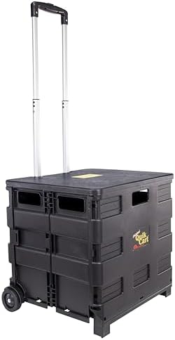 dbest Products Quik Cart Standard Collapsible Rolling Crate by dbestproductsInc