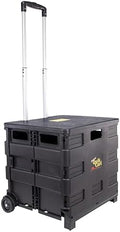 dbest Products Quik Cart Standard Collapsible Rolling Crate by dbestproductsInc