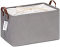 Hinwo 31L Large Canvas Storage Bin by Hinwo