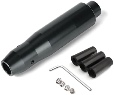 Automatic Shift Knob with Push Button, 5.7" Weighted Shifter Lever Handle Car by Unknown