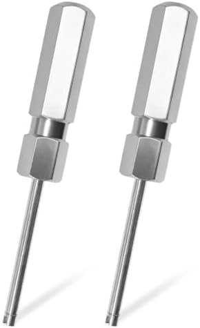 2 PCS Valve Core Removal Tool Set, Magnetic Car Tire Stem Puller Rustproof by XJVSS