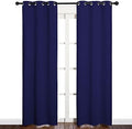 NICETOWN Blackout Curtain Panels, 1 Pair, 34 by 84-inch, Royal Blue by NICETOWN