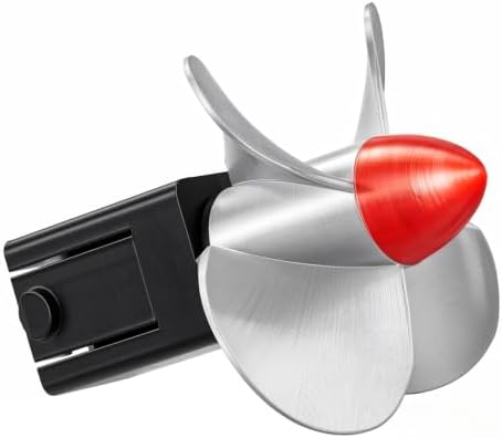 Timtin 3D Print Spinning Propeller Tow Funny Hitch Cover by Timtin