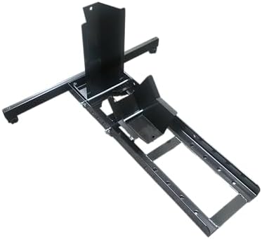 MaxxHaul Motorcycle Wheel Chock Heavy‑Duty Steel Front Tire Stand Fits 15" to by MaxxHaul